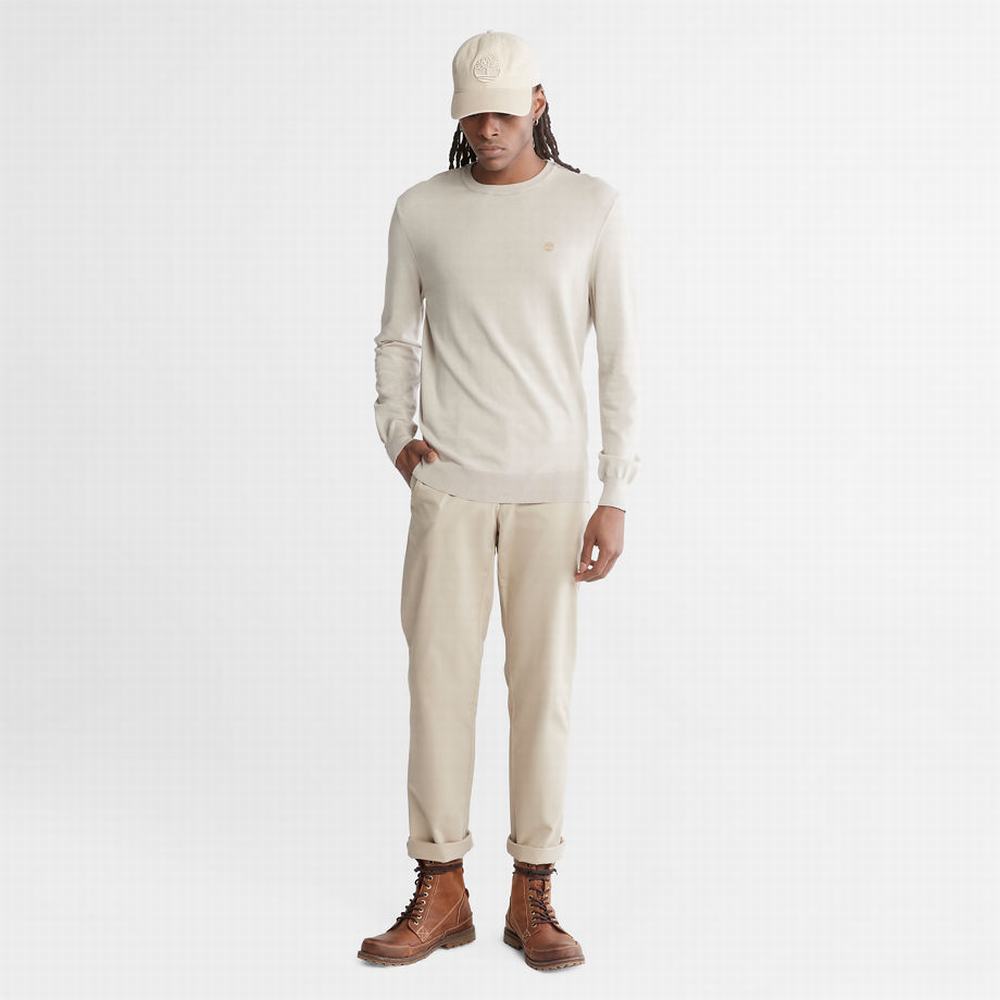 Pánské Jumpers Timberland EK+ Lightweight Béžový | TI38056-479