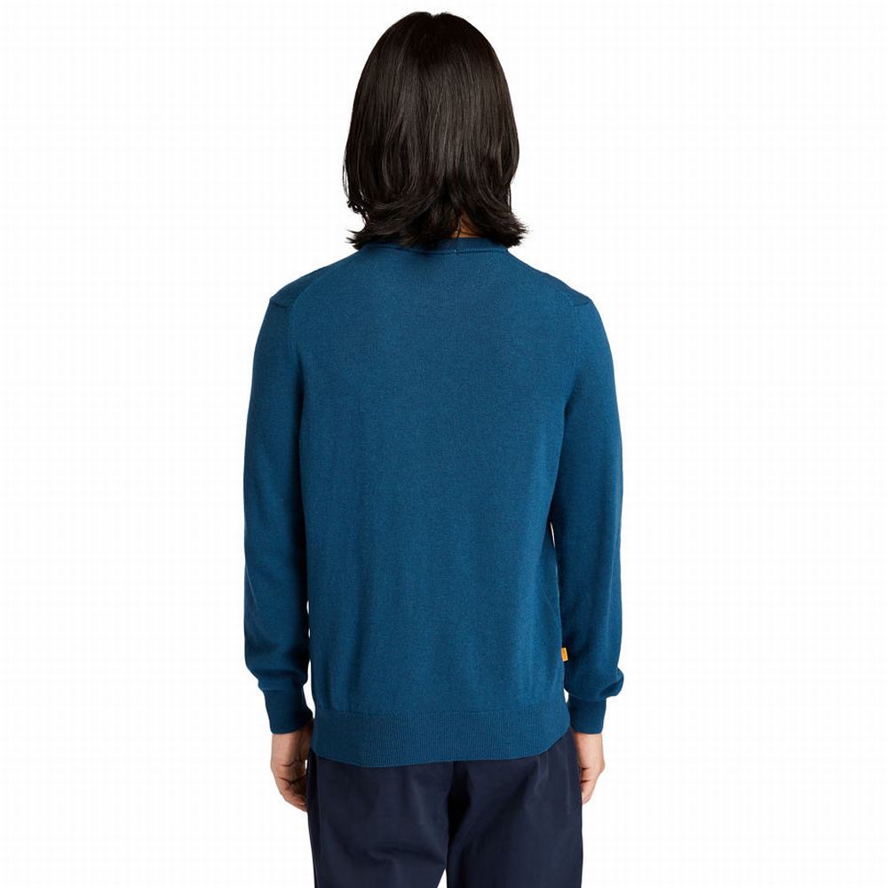Pánské Jumpers Timberland Knox River Crewneck Blankyt | TI26408-405