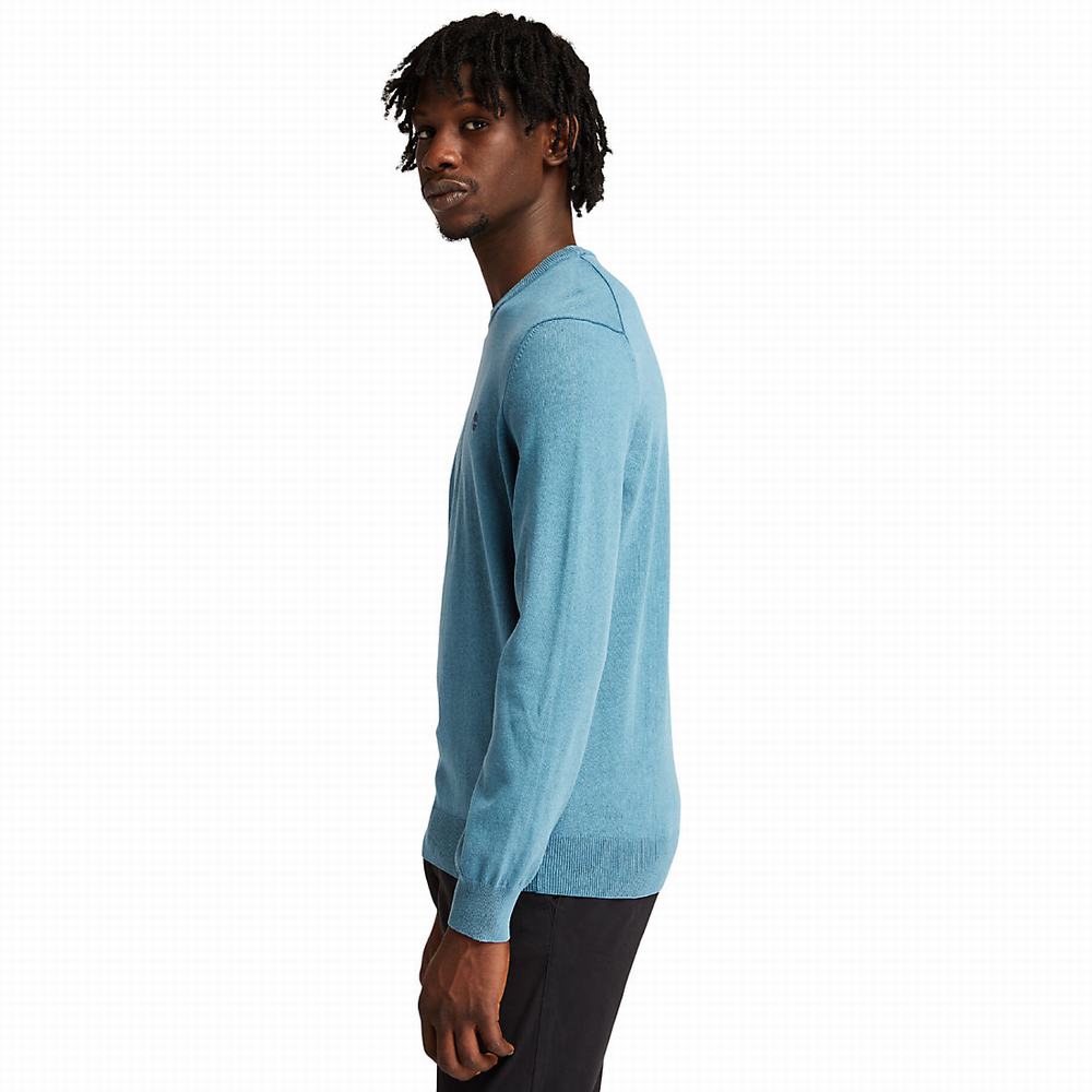 Pánské Jumpers Timberland Lightweight Washed Blankyt | TI23685-872