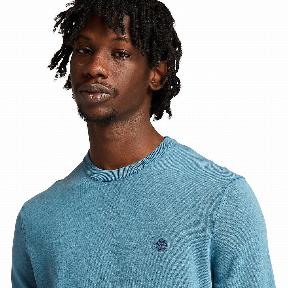 Pánské Jumpers Timberland Lightweight Washed Blankyt | TI23685-872