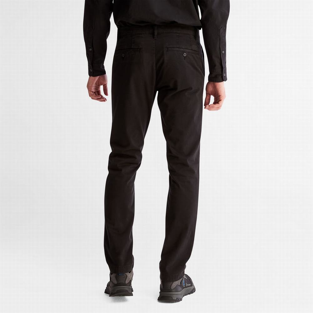 Pánské Kalhoty Timberland Anti-odour Ultra-stretch Chinos Černé | TI83479-375