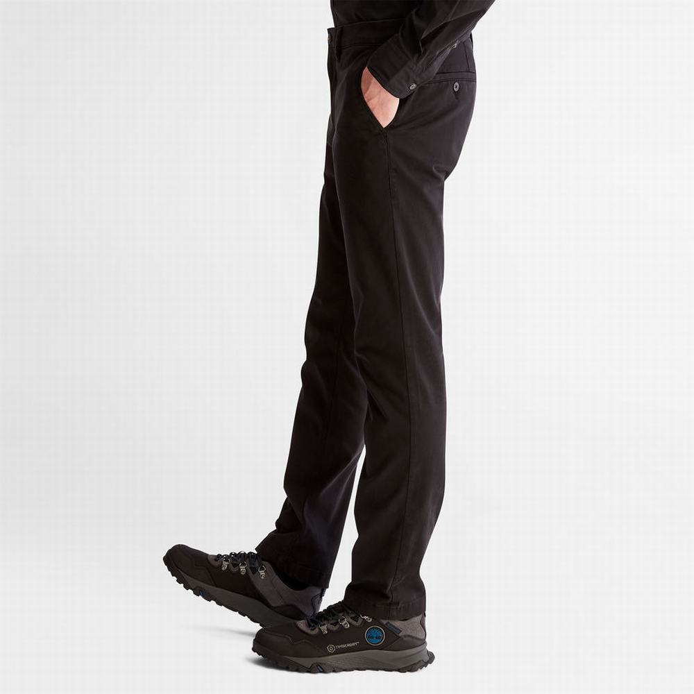 Pánské Kalhoty Timberland Anti-odour Ultra-stretch Chinos Černé | TI83479-375