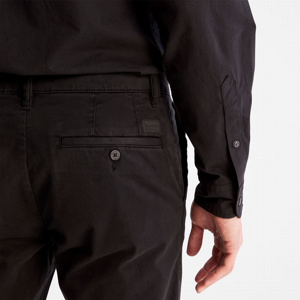 Pánské Kalhoty Timberland Anti-odour Ultra-stretch Chinos Černé | TI83479-375