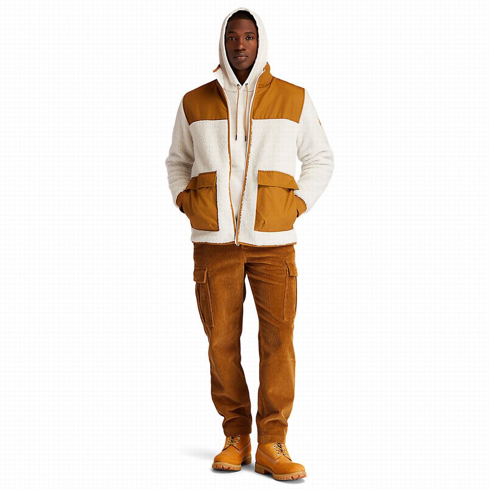 Pánské Kalhoty Timberland Corduroy Cargo Hnědé | TI69315-160