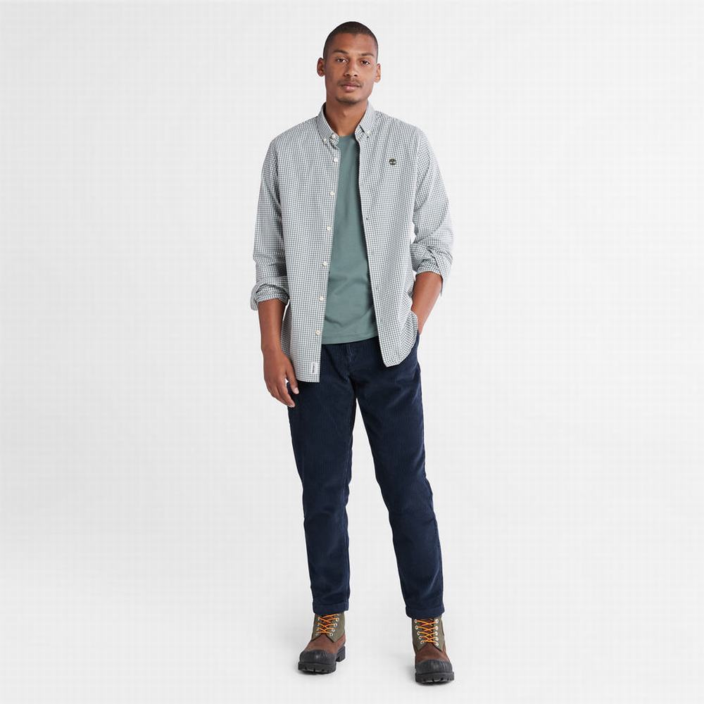 Pánské Kalhoty Timberland Corduroy Tmavě Blankyt | TI51249-238