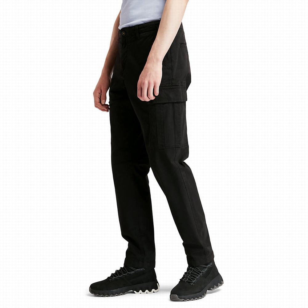 Pánské Kalhoty Timberland Core Twill Cargo Černé | TI10254-604