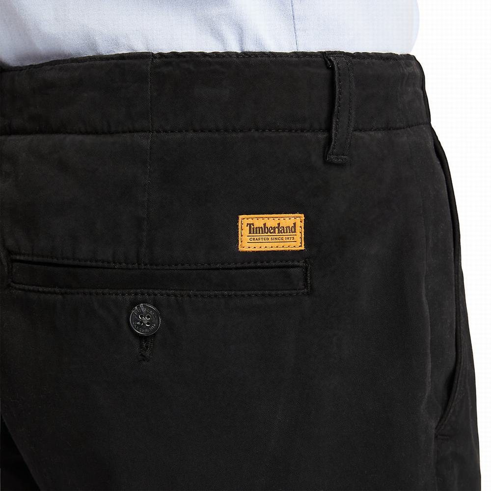 Pánské Kalhoty Timberland Core Twill Cargo Černé | TI10254-604