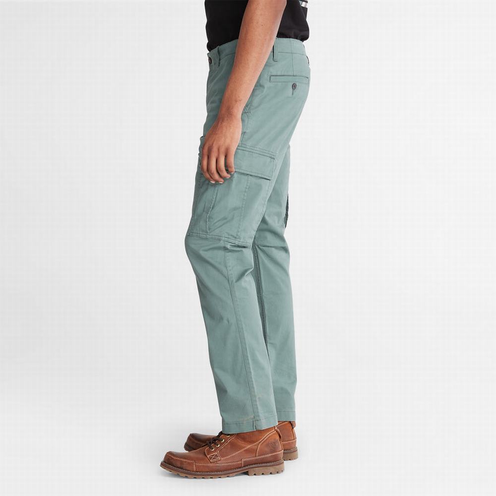 Pánské Kalhoty Timberland Core Twill Cargo Zelene | TI51740-235