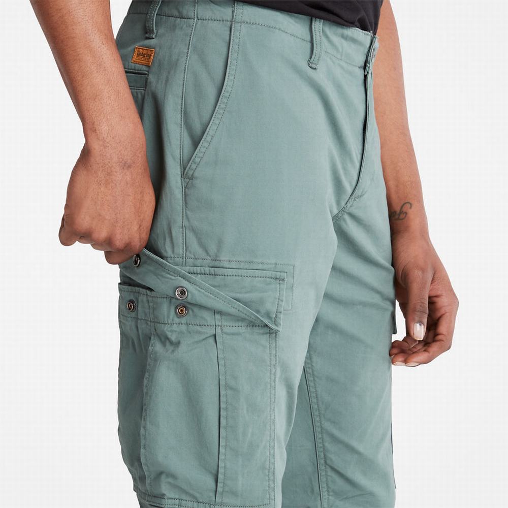 Pánské Kalhoty Timberland Core Twill Cargo Zelene | TI51740-235