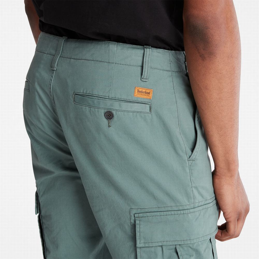 Pánské Kalhoty Timberland Core Twill Cargo Zelene | TI51740-235