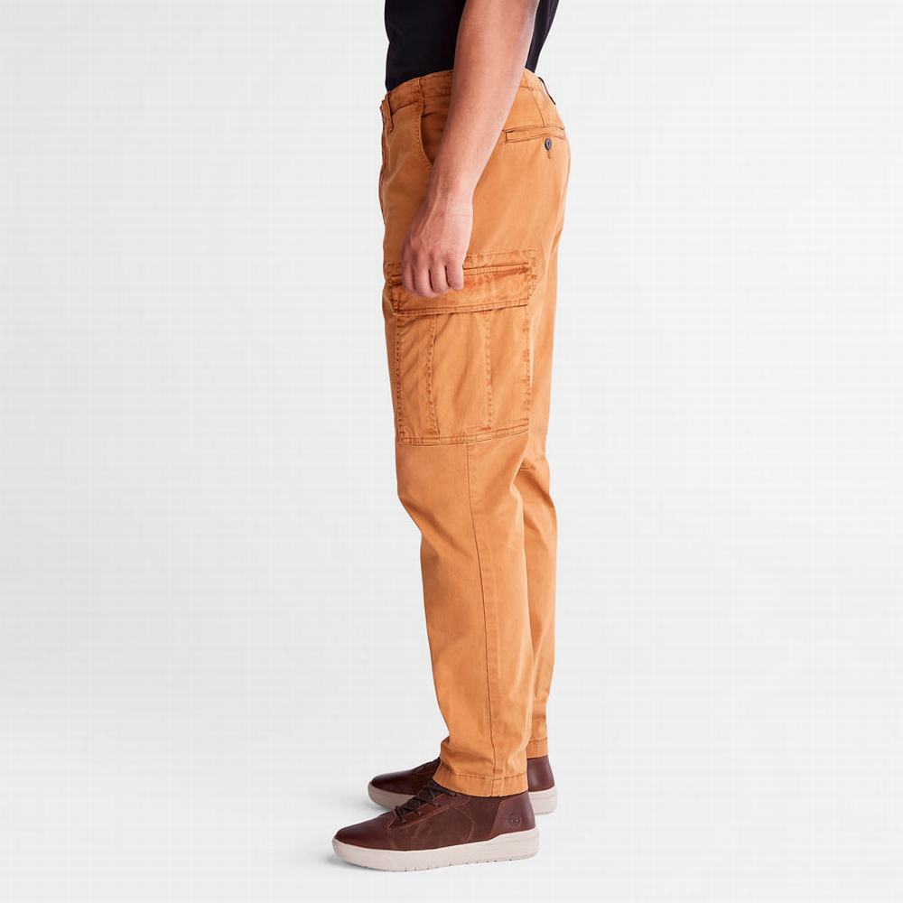 Pánské Kalhoty Timberland Core Twill Cargo Žluté | TI52936-528