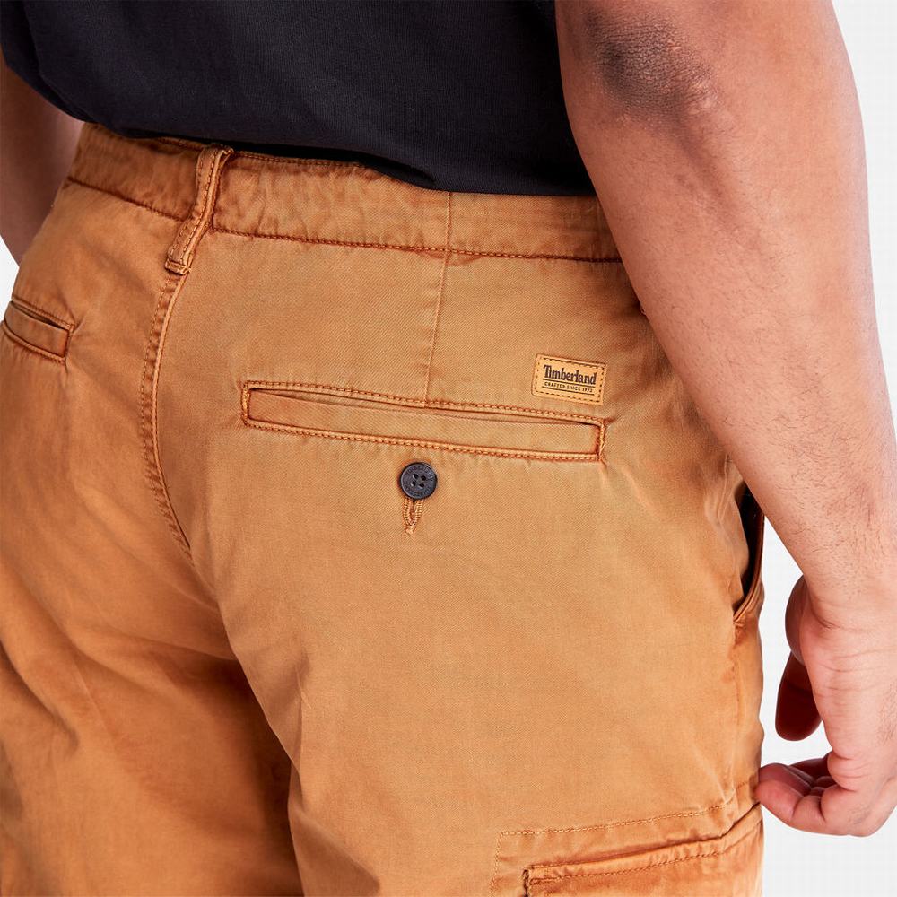 Pánské Kalhoty Timberland Core Twill Cargo Žluté | TI52936-528