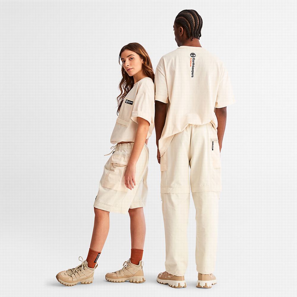 Pánské Kalhoty Timberland Earthkeepers® by Raeburn Zip-off Utility Béžový | TI10564-780