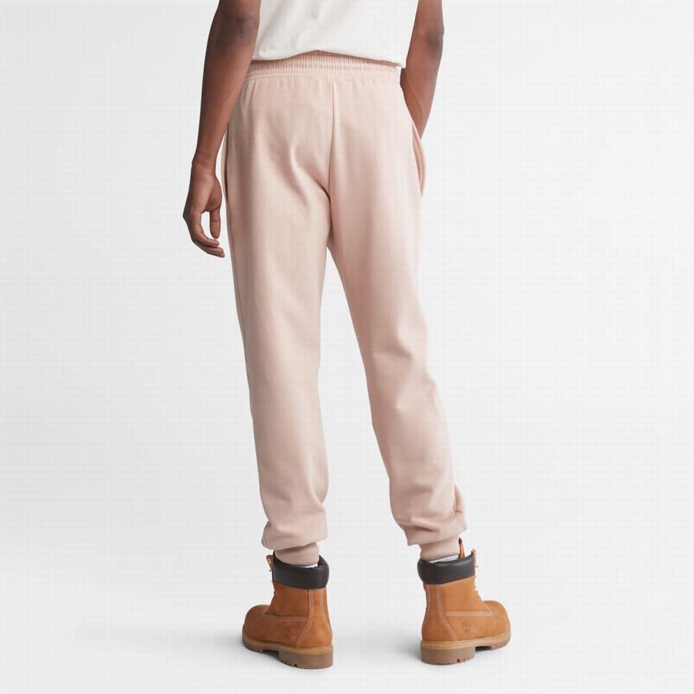 Pánské Kalhoty Timberland Logo Sweatpants Růžové | TI48193-097
