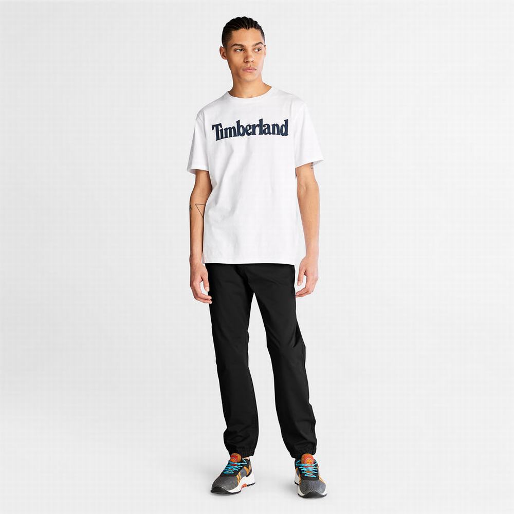 Pánské Kalhoty Timberland Lovell Lake Stretch Tracksuit Bottoms Černé | TI78635-652