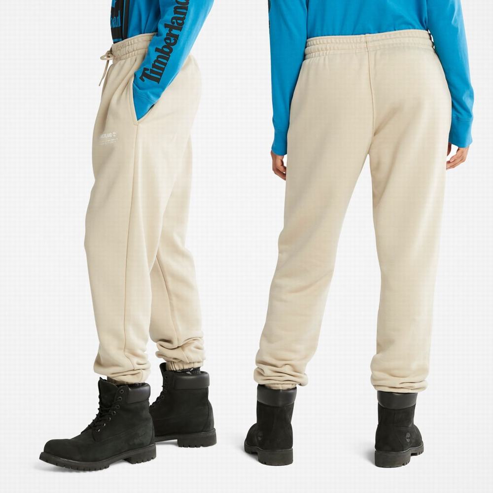Pánské Kalhoty Timberland Luxe Pohodlí Sweatpants Taupe | TI48123-187