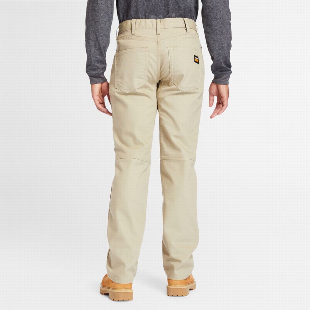Pánské Kalhoty Timberland PRO® 8 Series Flex Platene Pracovní Pant Hnědožlutý | TI05438-379