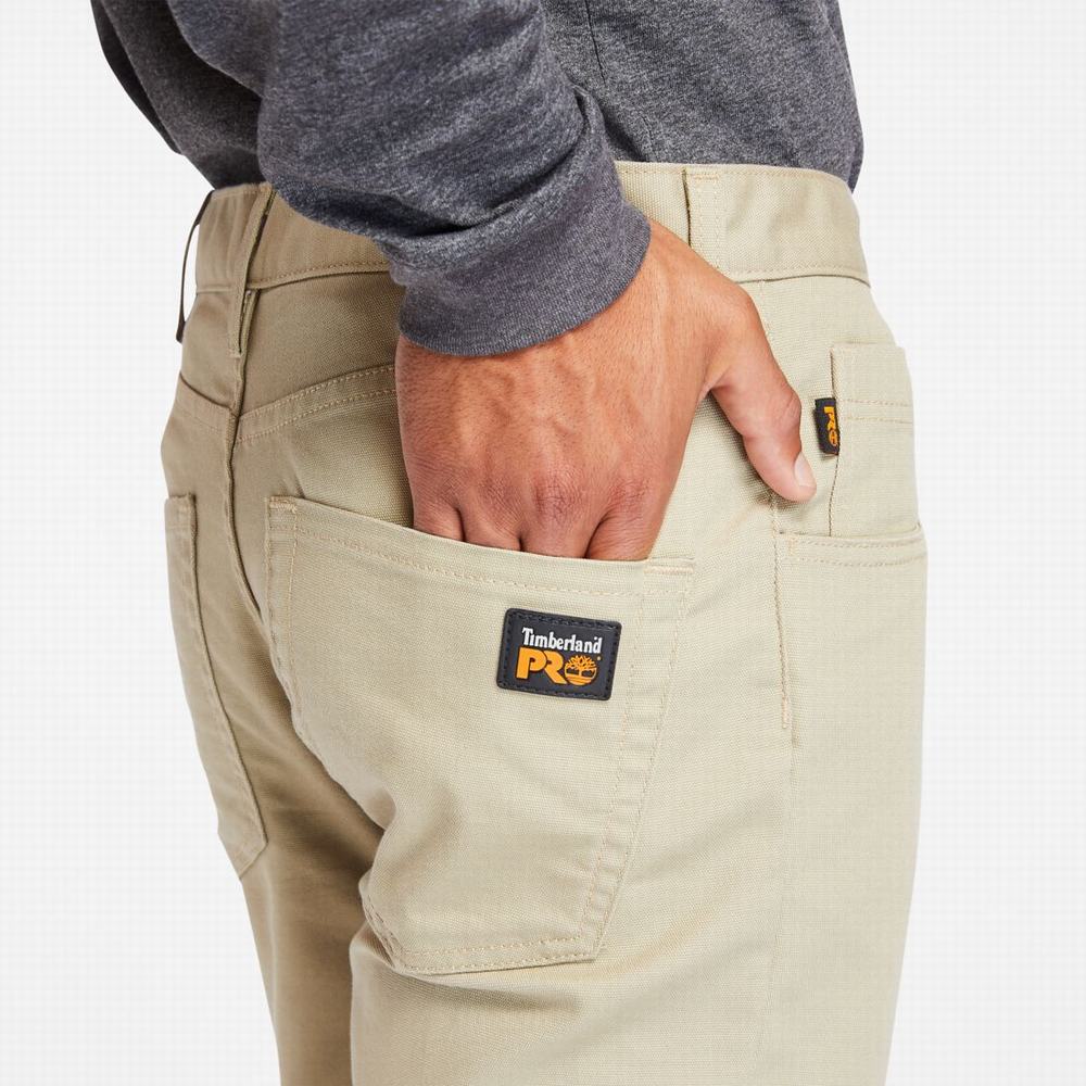 Pánské Kalhoty Timberland PRO® 8 Series Flex Platene Pracovní Pant Hnědožlutý | TI05438-379