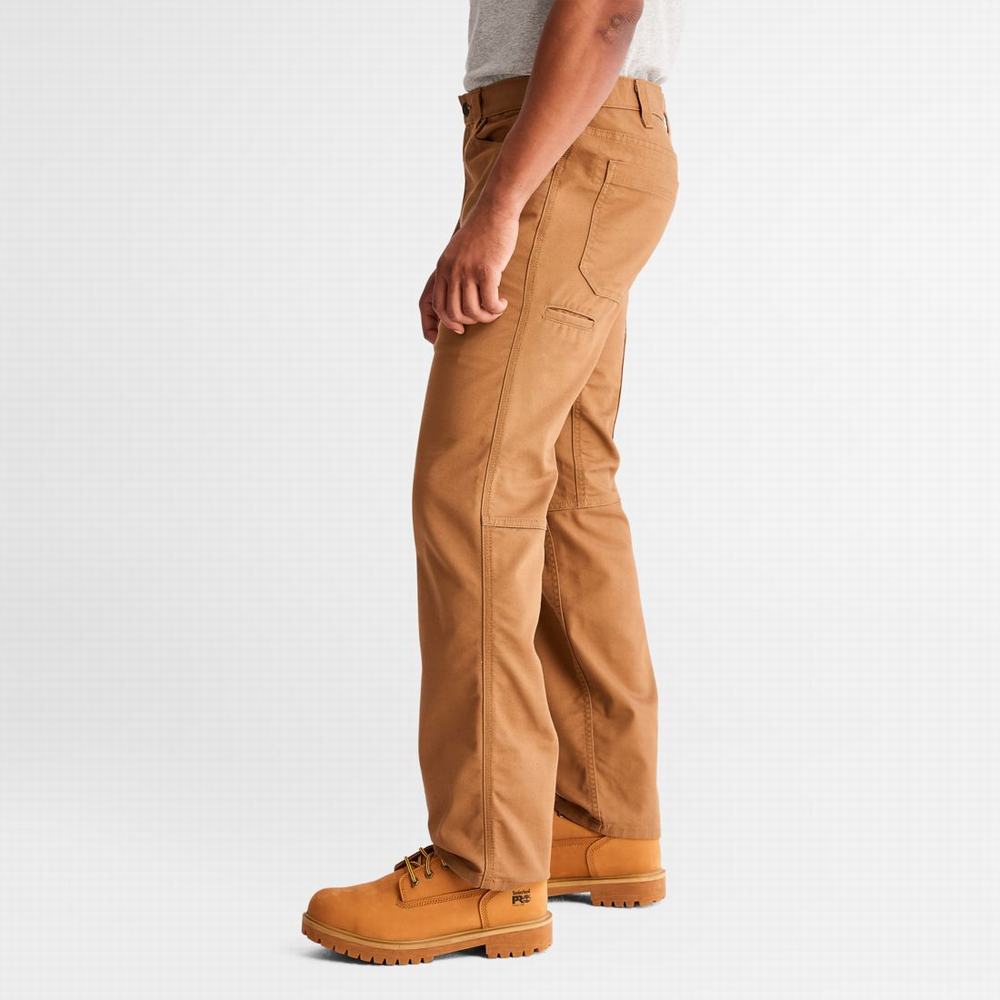 Pánské Kalhoty Timberland PRO® Ironhide Flex Utility Tmavě Hnědé | TI38976-240