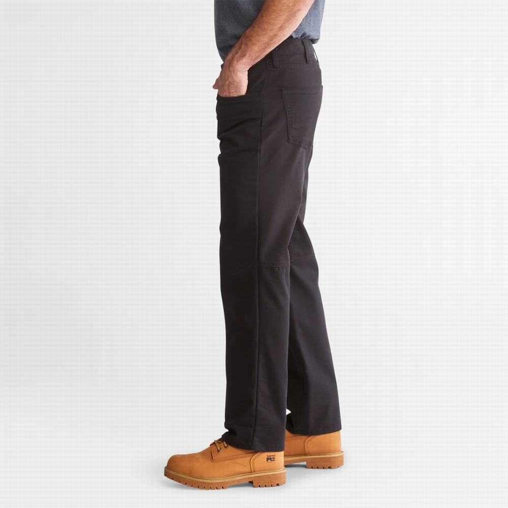 Pánské Kalhoty Timberland PRO® Ironhide Flex Platene Pracovní Černé | TI47350-409