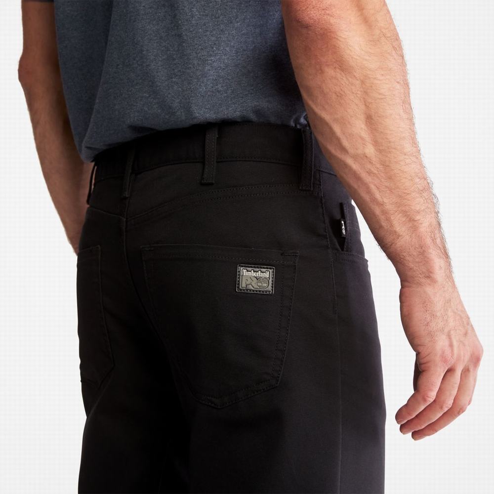 Pánské Kalhoty Timberland PRO® Ironhide Flex Platene Pracovní Černé | TI47350-409