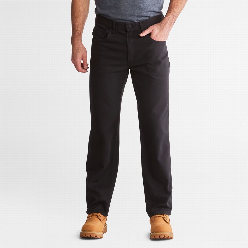 Pánské Kalhoty Timberland PRO® Ironhide Flex Platene Pracovní Černé | TI47350-409