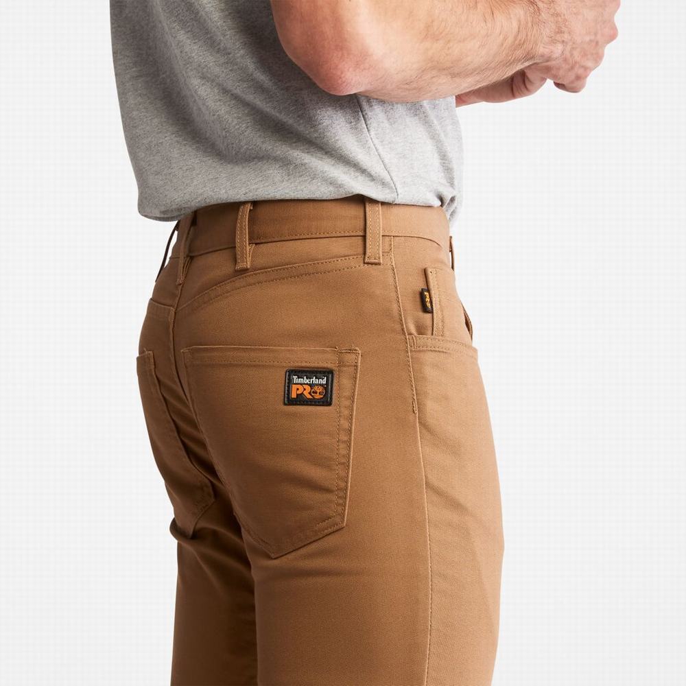 Pánské Kalhoty Timberland PRO® Ironhide Flex Platene Pracovní Tmavě Hnědé | TI60749-091