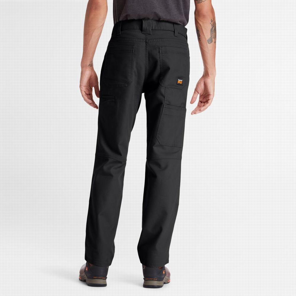 Pánské Kalhoty Timberland PRO® Ironhide Flex Utility Doublefront Černé | TI68251-486