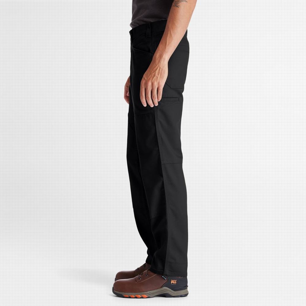 Pánské Kalhoty Timberland PRO® Ironhide Flex Utility Doublefront Černé | TI68251-486