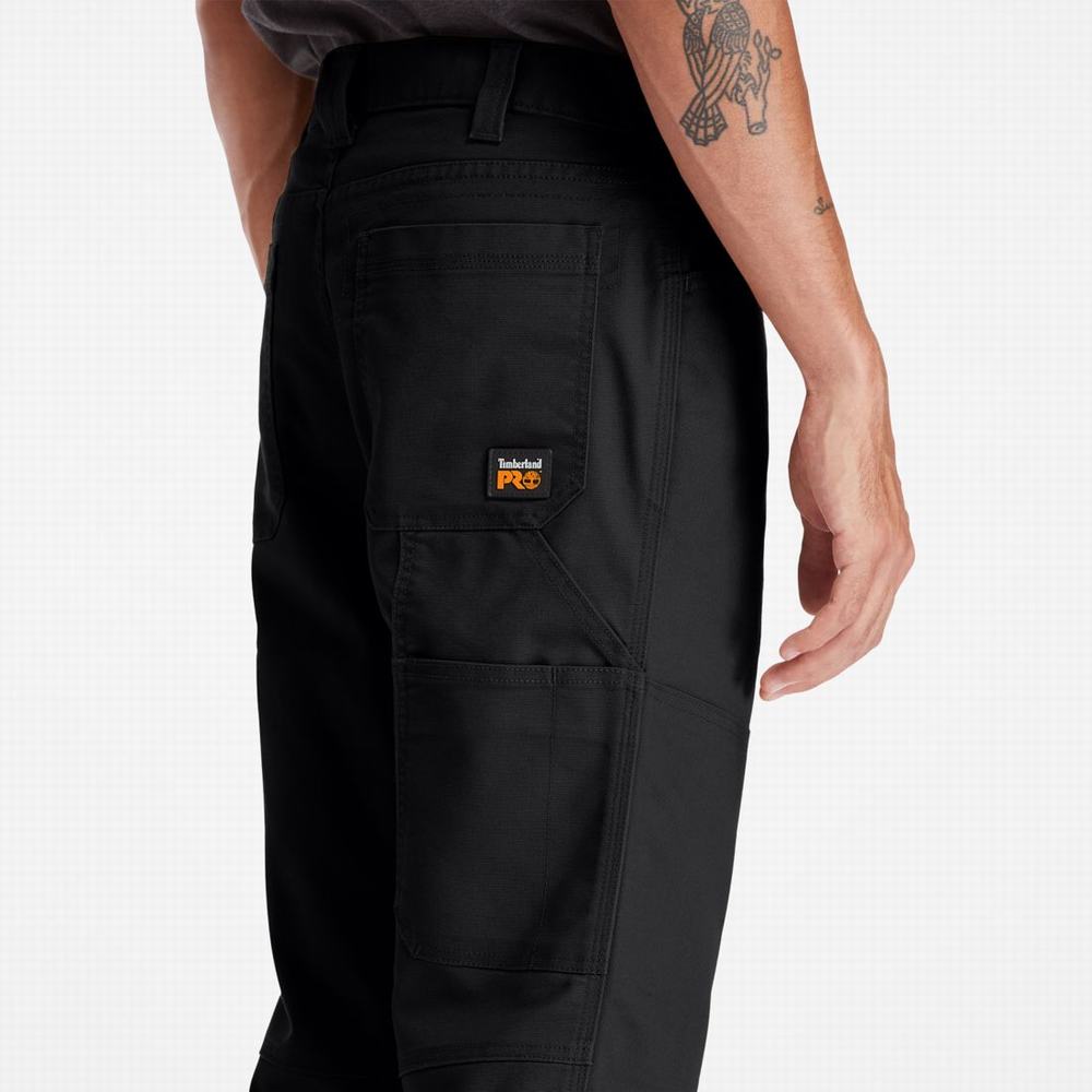 Pánské Kalhoty Timberland PRO® Ironhide Flex Utility Doublefront Černé | TI68251-486