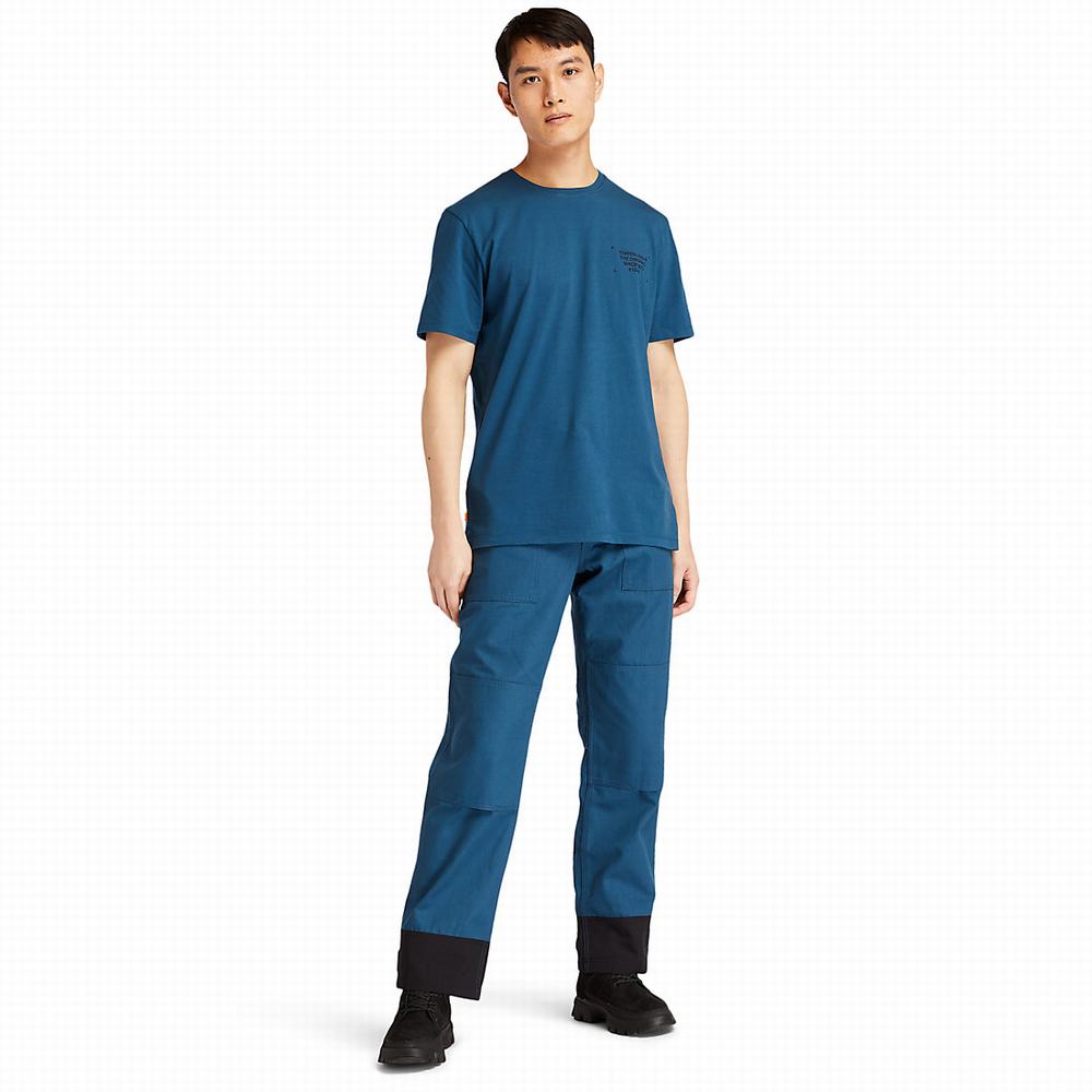 Pánské Kalhoty Timberland Progressive Hybridní Blankyt | TI06423-284