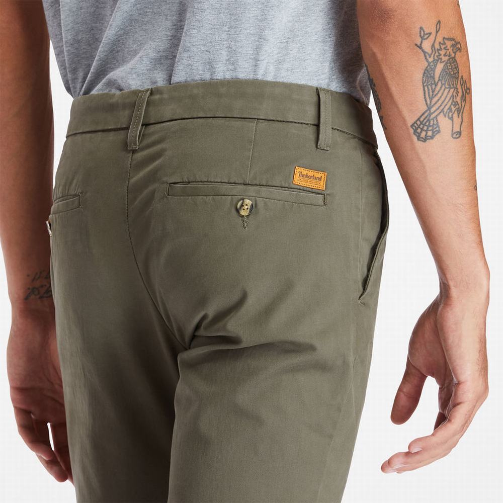 Pánské Kalhoty Timberland Sargent Lake Chinos Zelene | TI08154-780