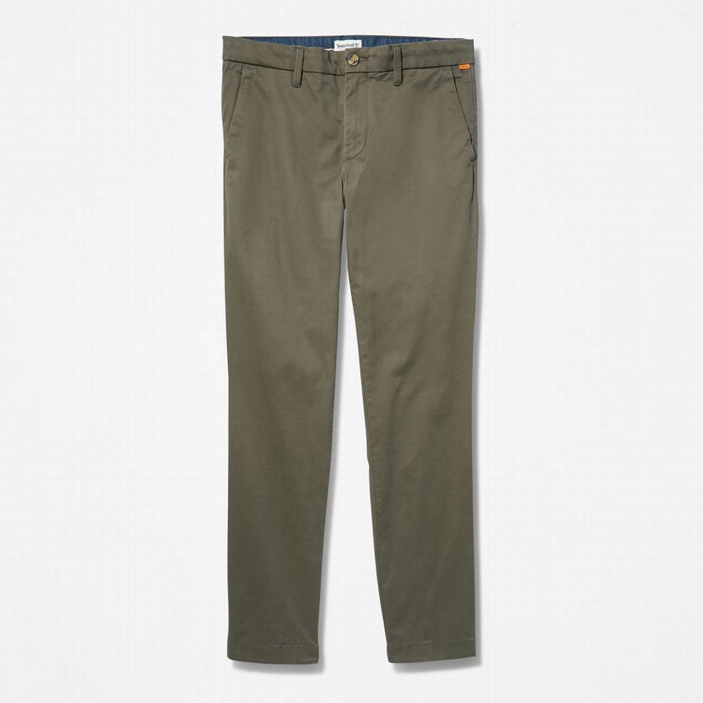 Pánské Kalhoty Timberland Sargent Lake Chinos Zelene | TI08154-780