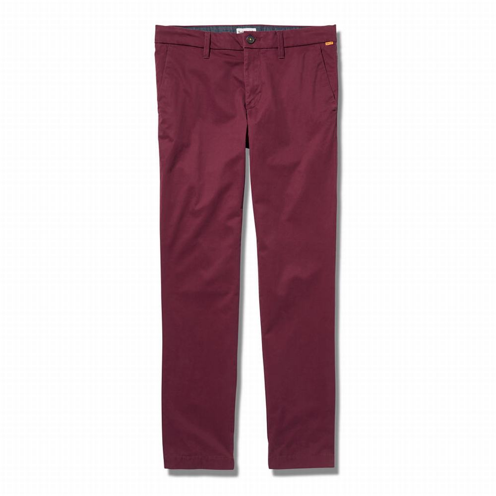 Pánské Kalhoty Timberland Sargent Lake Chinos Vínové | TI28976-027