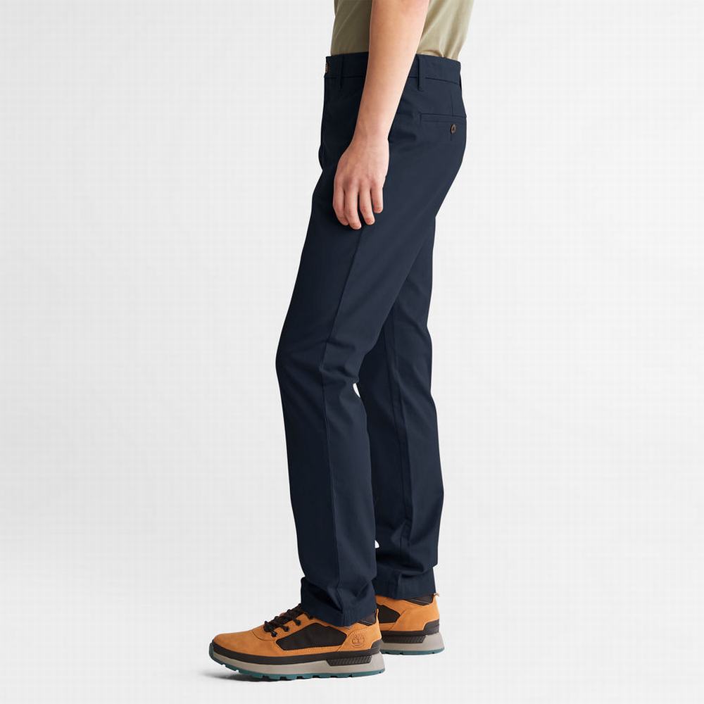 Pánské Kalhoty Timberland Sargent Lake Chinos Tmavě Blankyt | TI81095-851