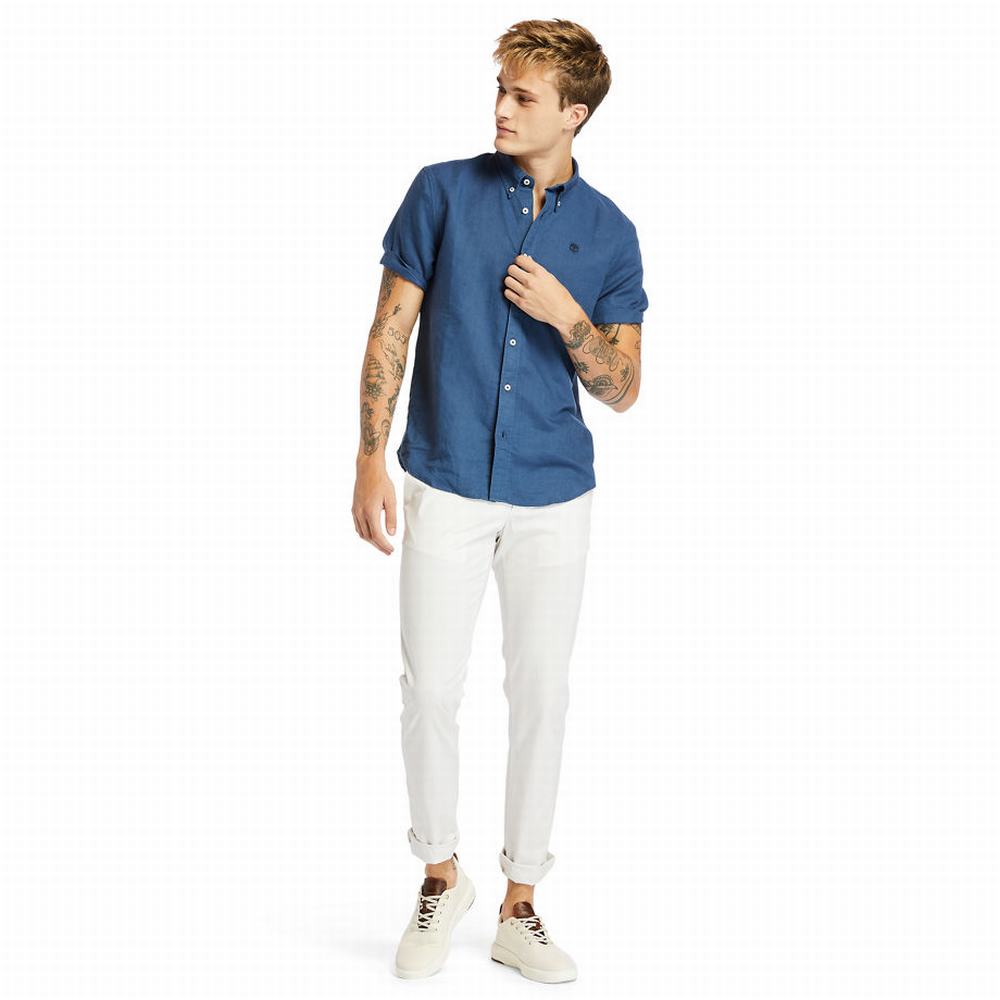 Pánské Kalhoty Timberland Sargent Lake Stretch Chinos Bílé | TI01569-971