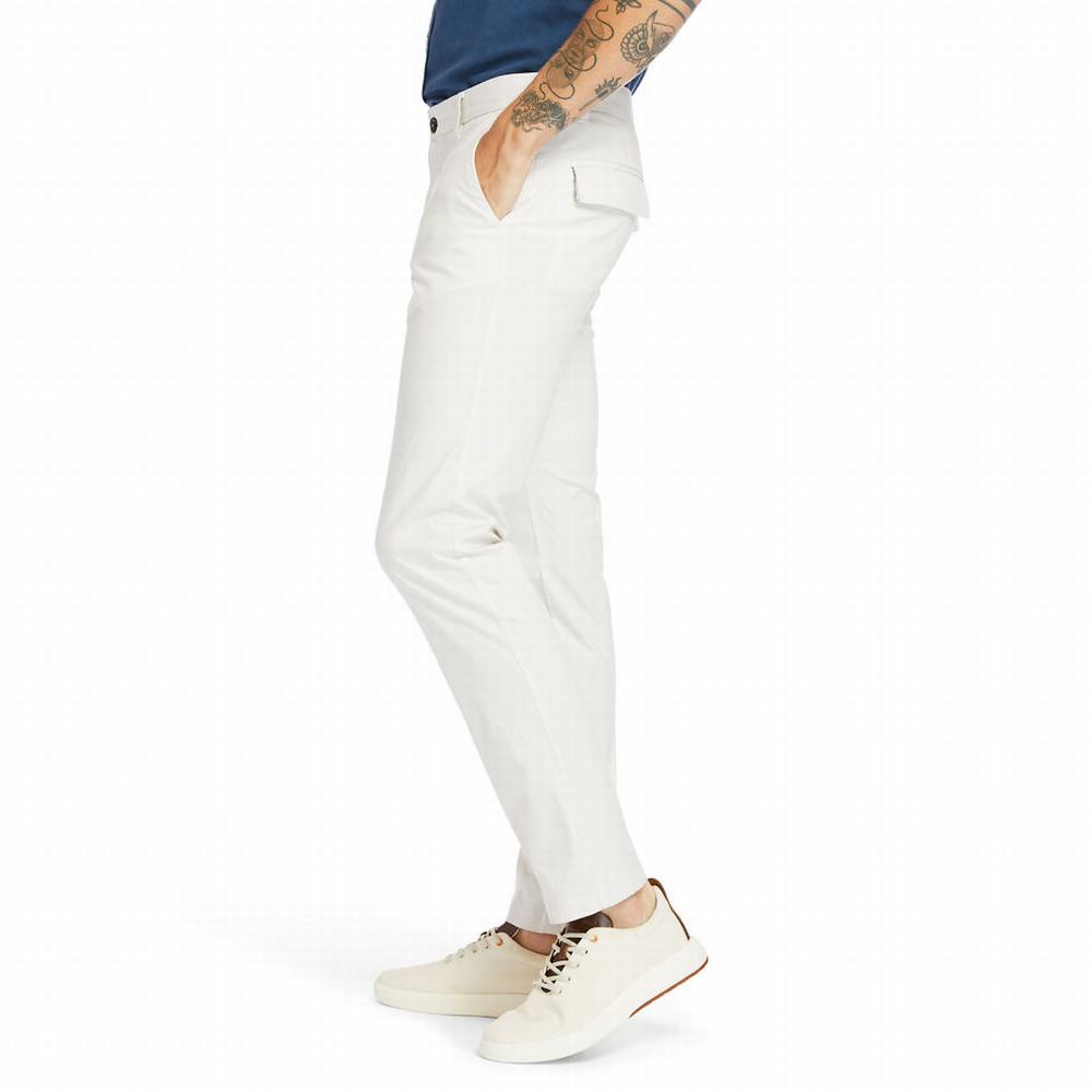 Pánské Kalhoty Timberland Sargent Lake Stretch Chinos Bílé | TI01569-971