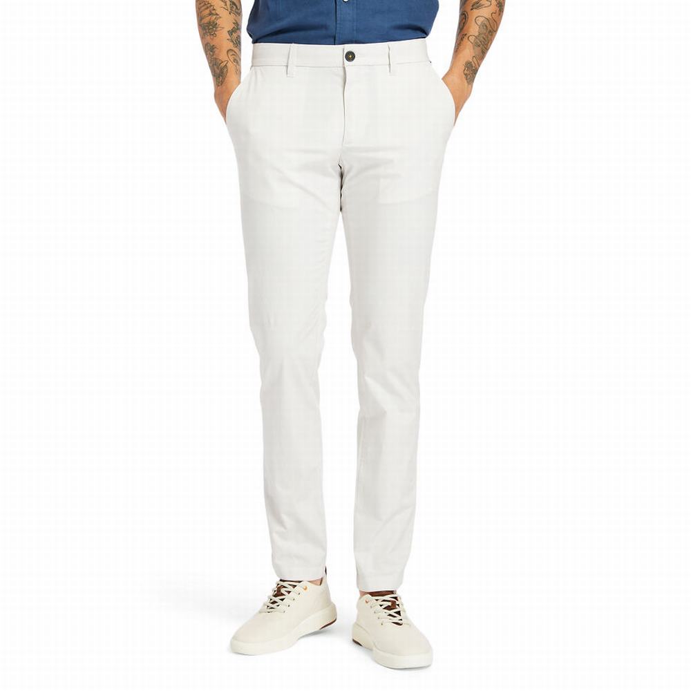Pánské Kalhoty Timberland Sargent Lake Stretch Chinos Bílé | TI01569-971