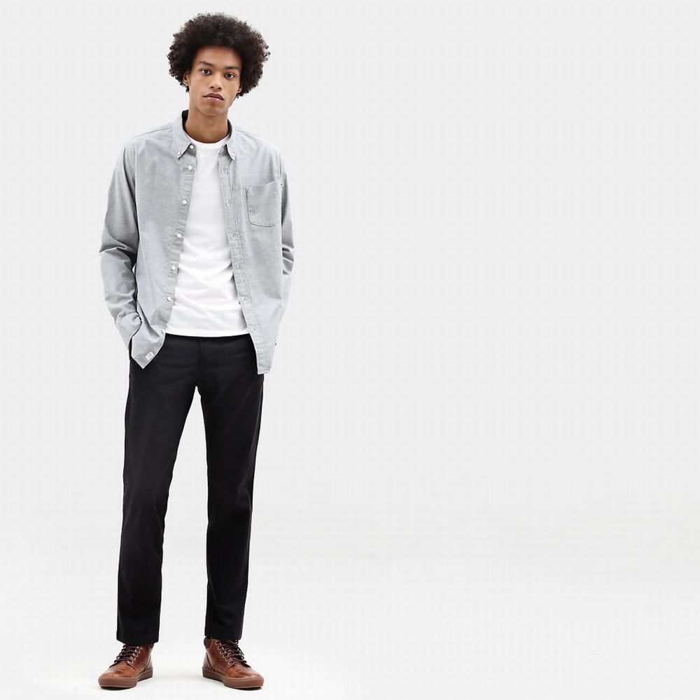 Pánské Kalhoty Timberland Sargent Lake Slim-Fit Chinos Černé | TI12346-179