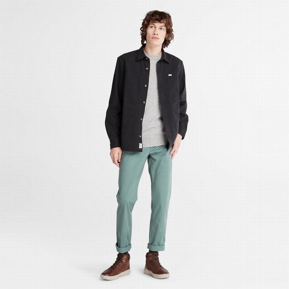Pánské Kalhoty Timberland Sargent Lake Stretch Chino Zelene | TI13589-071