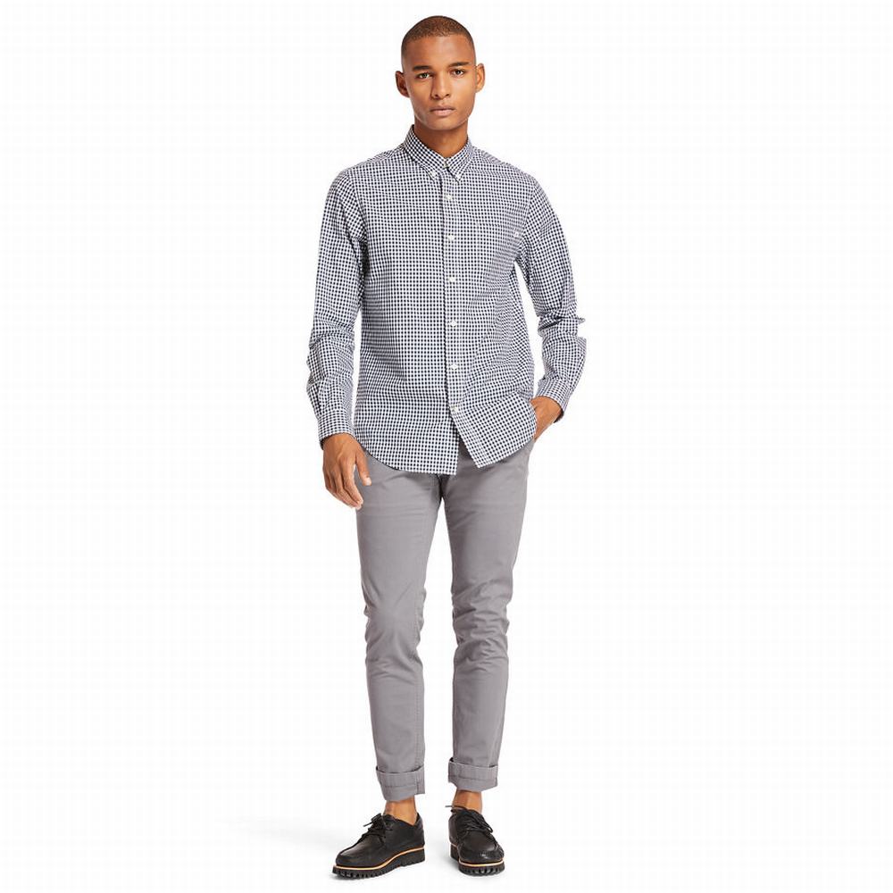 Pánské Kalhoty Timberland Sargent Lake Slim-Fit Chinos Šedé | TI39462-796