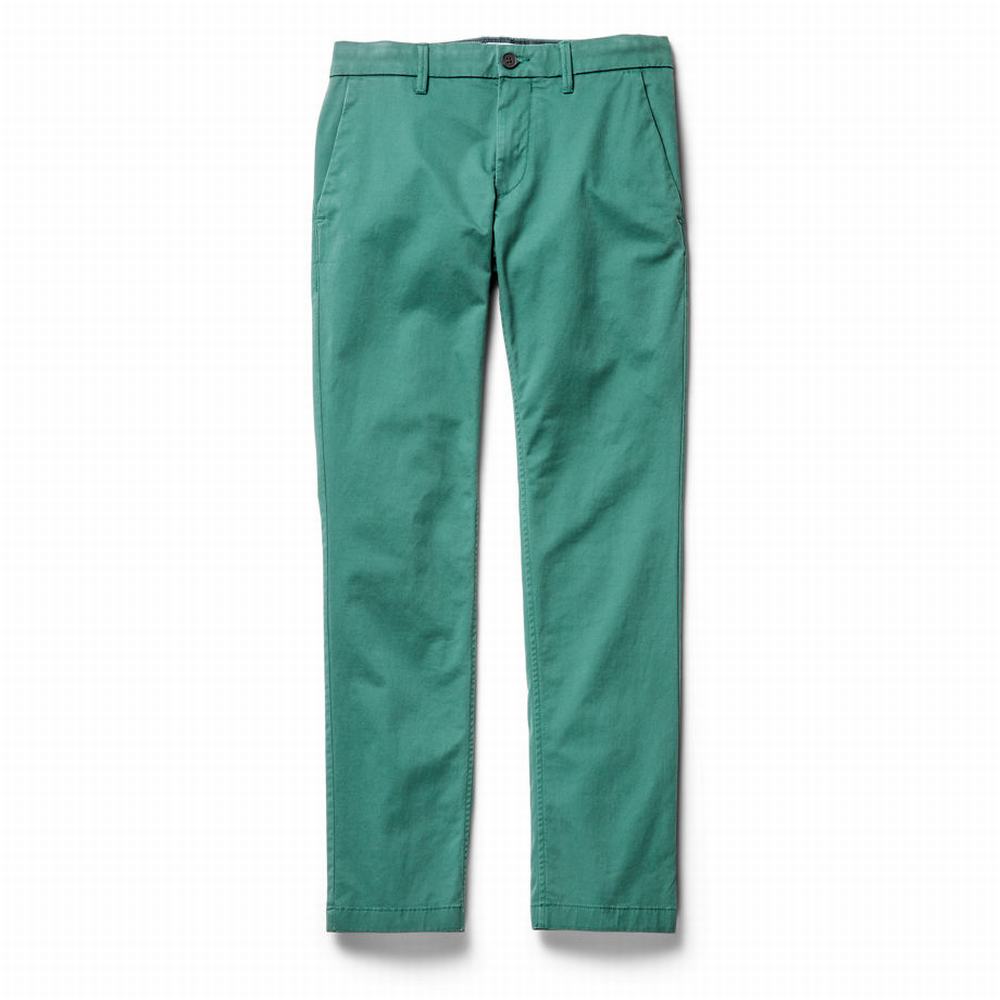 Pánské Kalhoty Timberland Sargent Lake Slim-Fit Chinos Zelene | TI62957-089