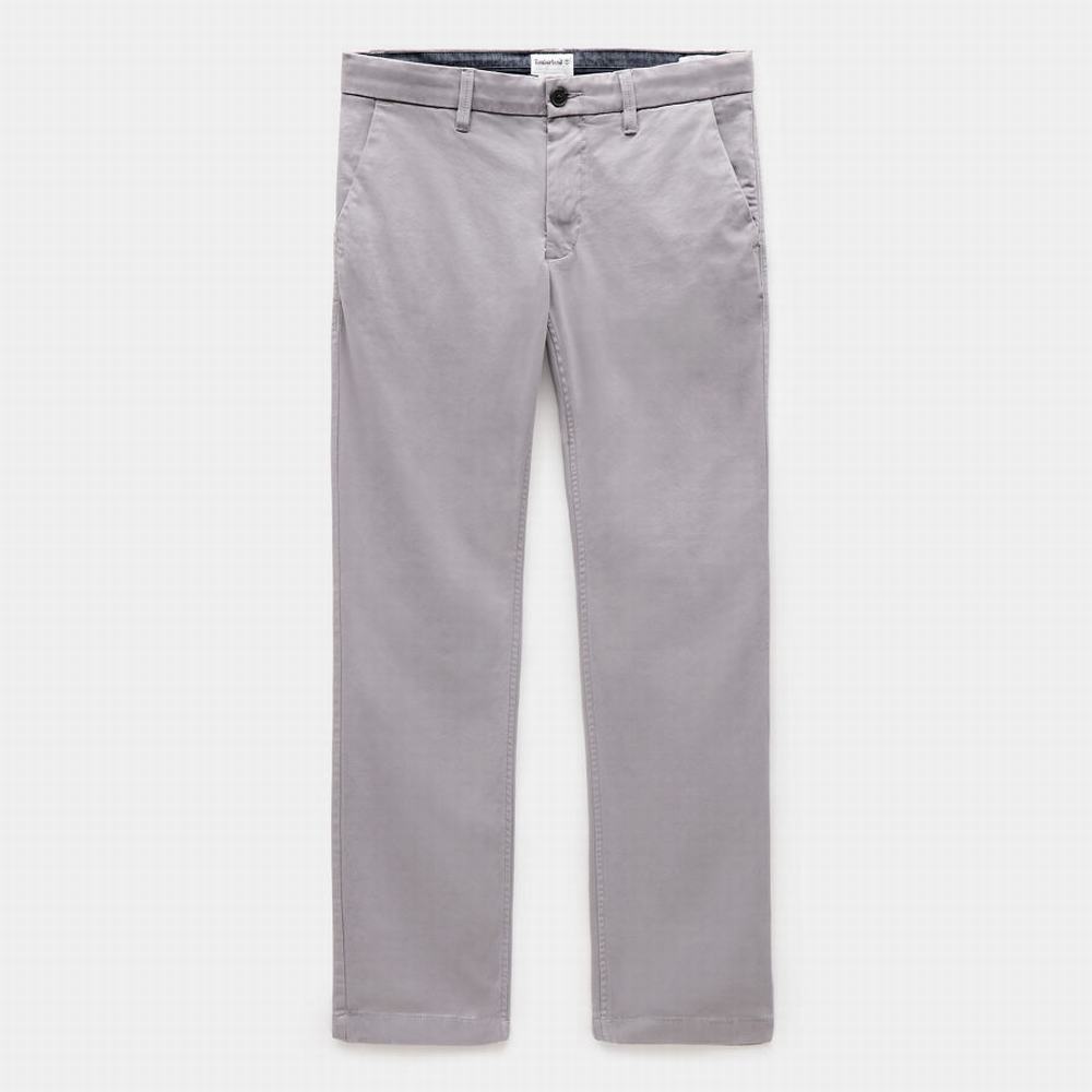 Pánské Kalhoty Timberland Sargent Lake Slim-Fit Chinos Šedé | TI78490-602