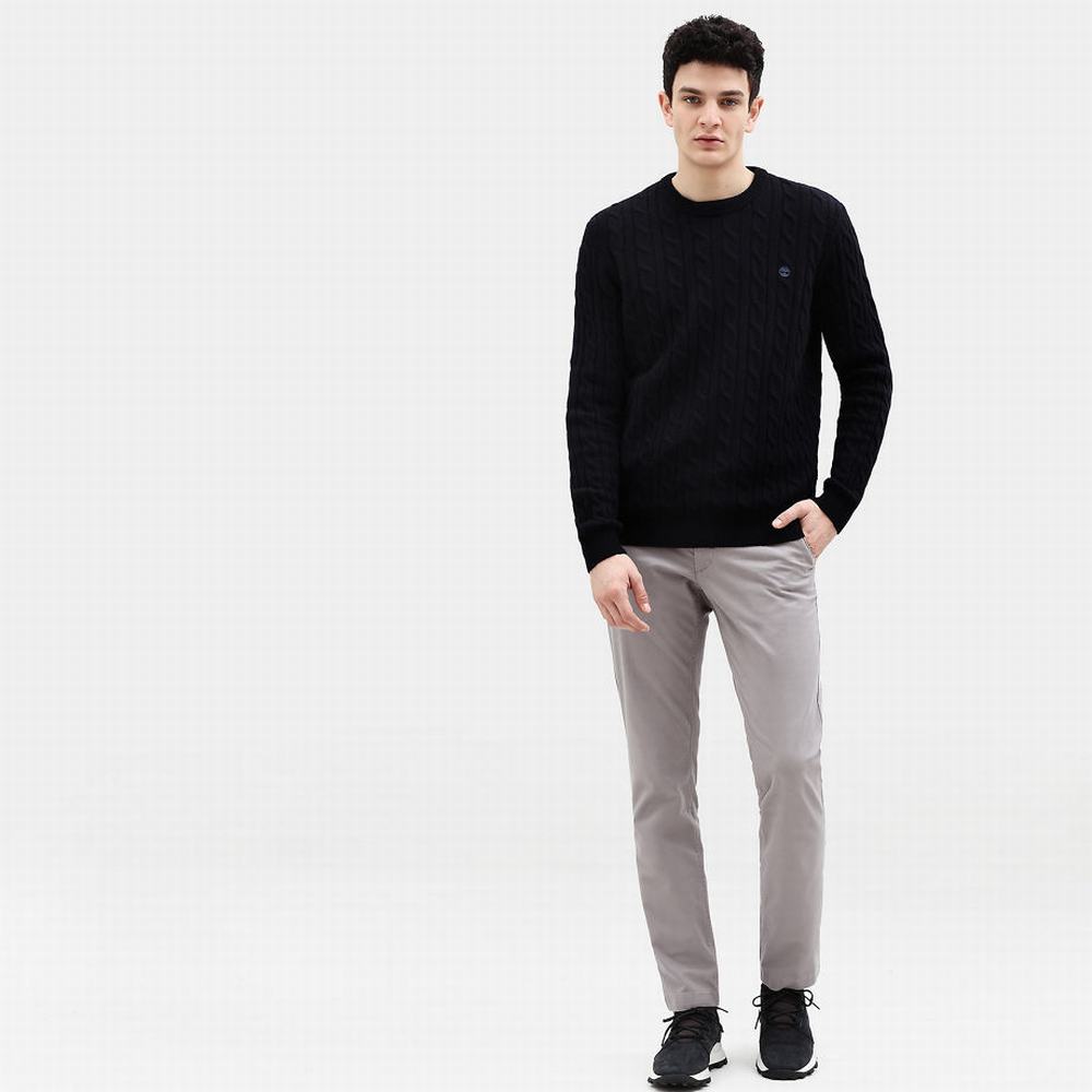 Pánské Kalhoty Timberland Sargent Lake Slim-Fit Chinos Šedé | TI78490-602