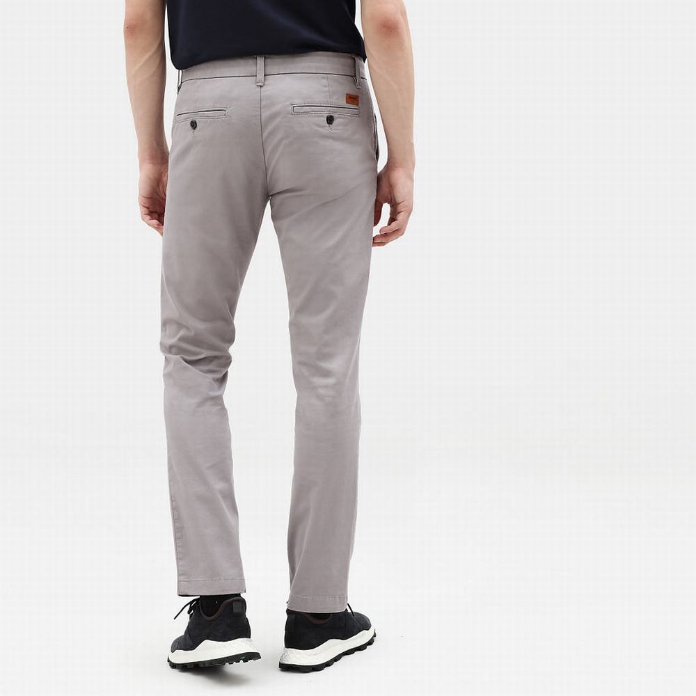 Pánské Kalhoty Timberland Sargent Lake Slim-Fit Chinos Šedé | TI78490-602