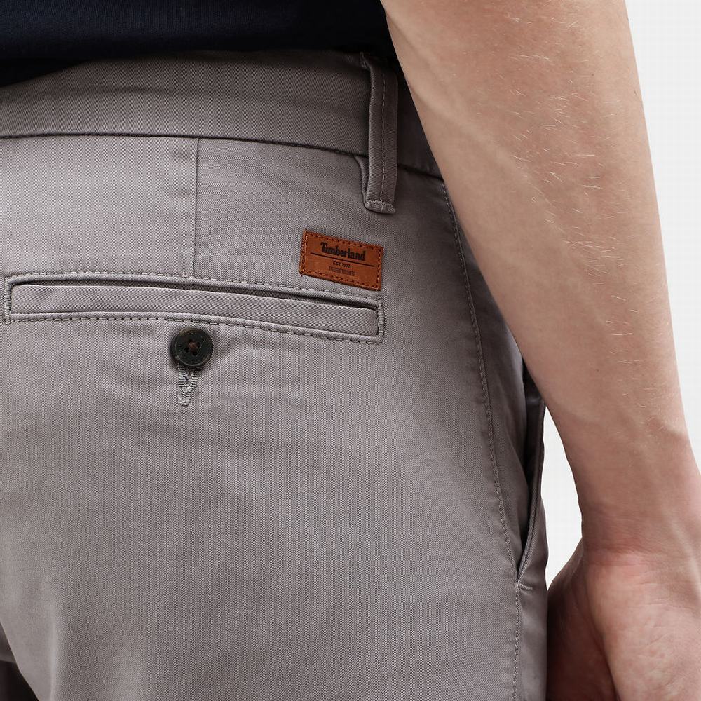 Pánské Kalhoty Timberland Sargent Lake Slim-Fit Chinos Šedé | TI78490-602