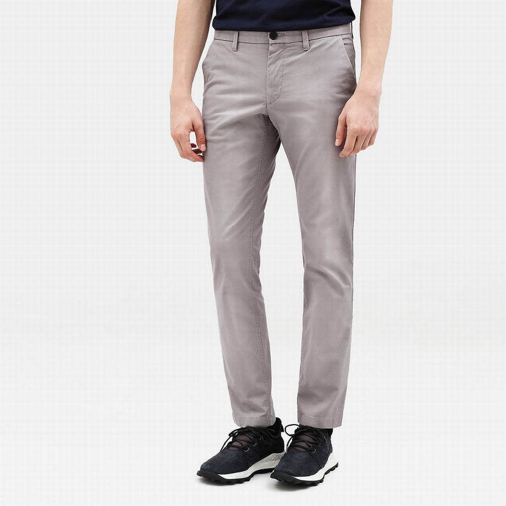 Pánské Kalhoty Timberland Sargent Lake Slim-Fit Chinos Šedé | TI78490-602
