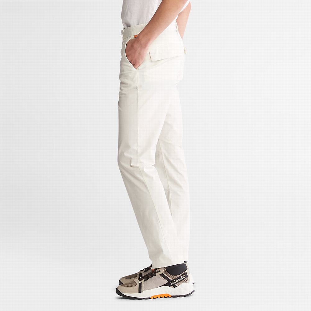 Pánské Kalhoty Timberland Sargent Lake Super-Lightweight Chinos Bílé | TI80315-147