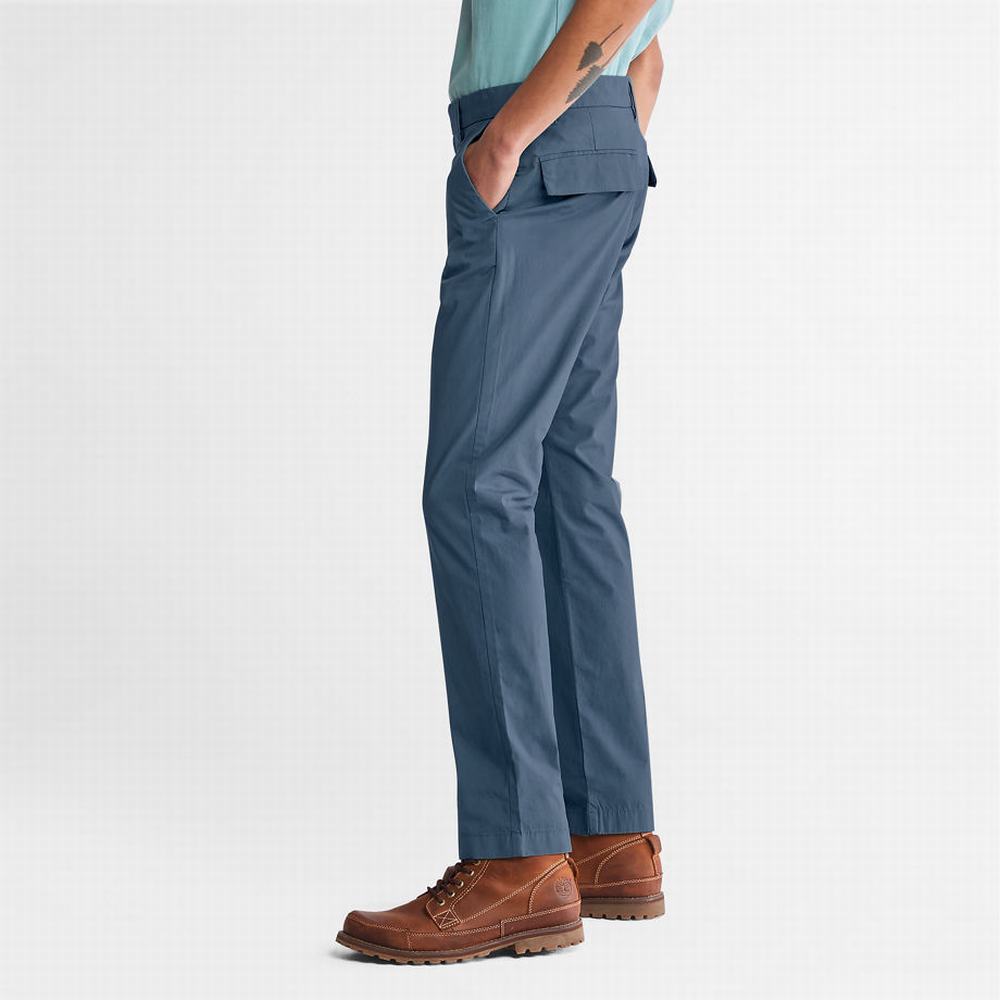 Pánské Kalhoty Timberland Sargent Lake Stretch Chinos Blankyt | TI82453-730