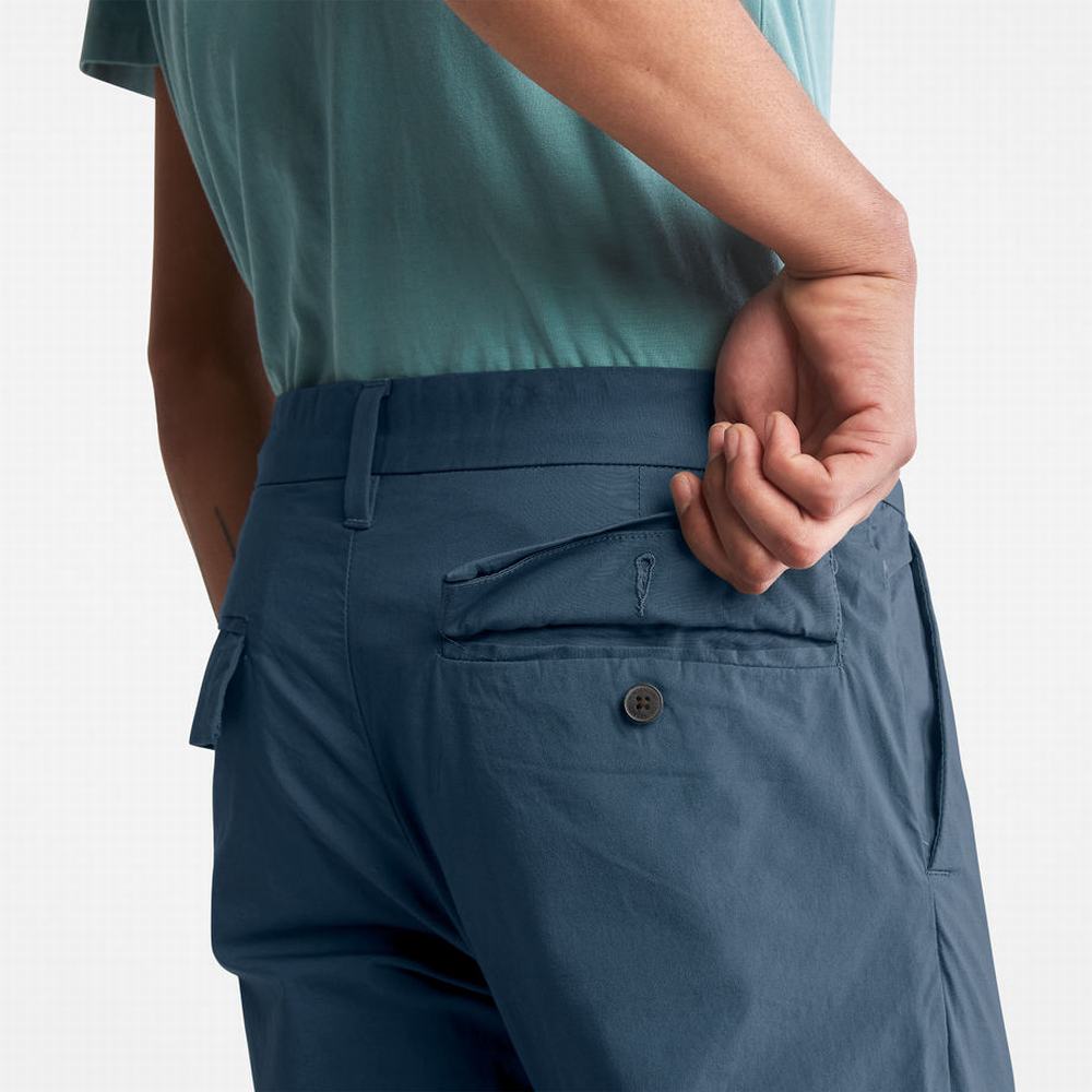 Pánské Kalhoty Timberland Sargent Lake Stretch Chinos Blankyt | TI82453-730
